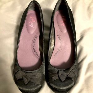 Black Jellypop Heels - womens size 7.5